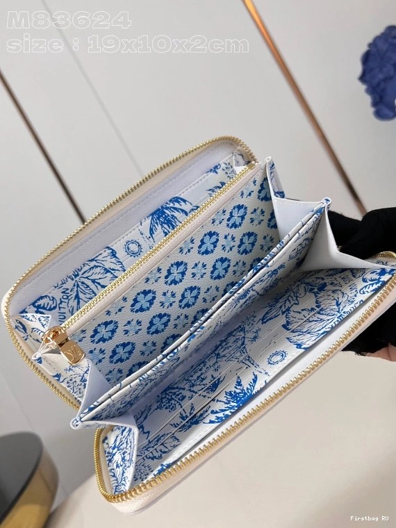 First bags ru VUITTON WALLET-10*20*2 cm LOUIS ZIPPY 0725